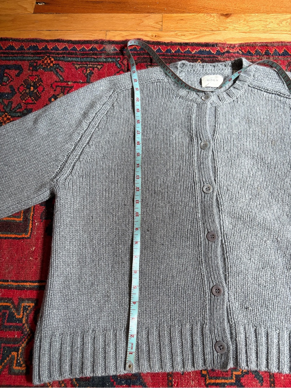Dôen Adley Cardigan in Grey - Picture 12 of 12